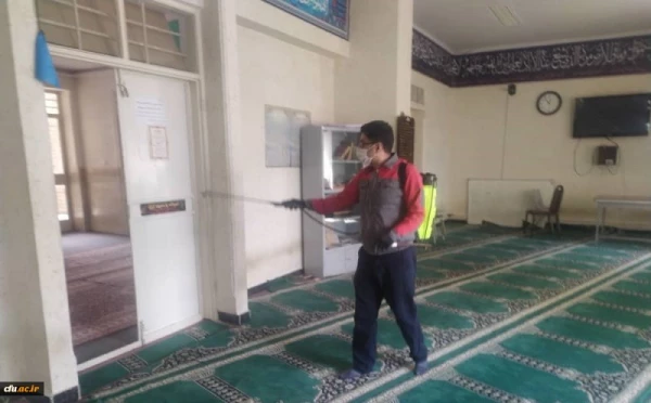 مدیریت جهادی دانشگاه فرهنگیان سراسر کشور در پیشگیری از بیماری کرونا 5