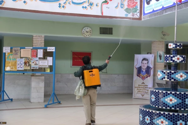 مدیریت جهادی دانشگاه فرهنگیان سراسر کشور در پیشگیری از بیماری کرونا 10