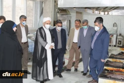 دکتر انصاری راد معاون دانشجویی دانشگاه فرهنگیان کشور از امکانات حوزه دانشجویی دانشگاه فرهنگیان استان قزوین بازدیدکرد. 8