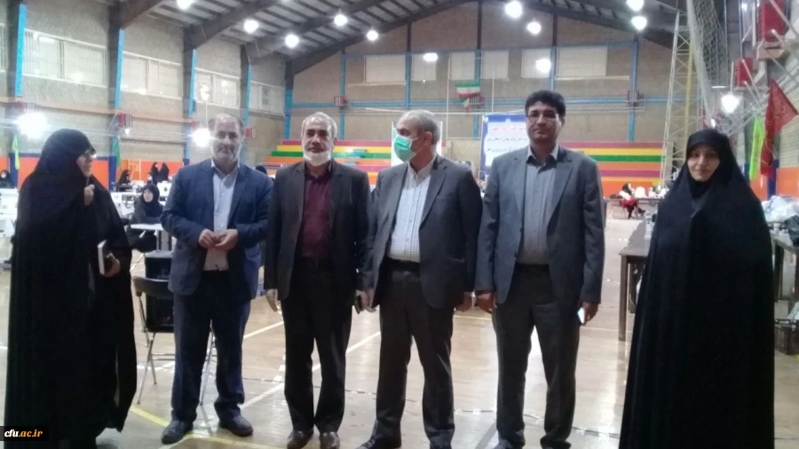 بازدید مدیرکل آموزش و پرورش, رئیس بسیج فرهنگیان و مدیریت امور پردیس های استان از این کارگاه 2