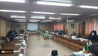 جلسه برنامه ریزی آموزشهای غیرحضوری در دانشگاه فرهنگیان استان آذربایجان غربی با حضور شورای آموزشی و مدیران گروههای آموزشی از پردیس ها و مراکز در پردیس شهید رجایی ارومیه برگزار شد