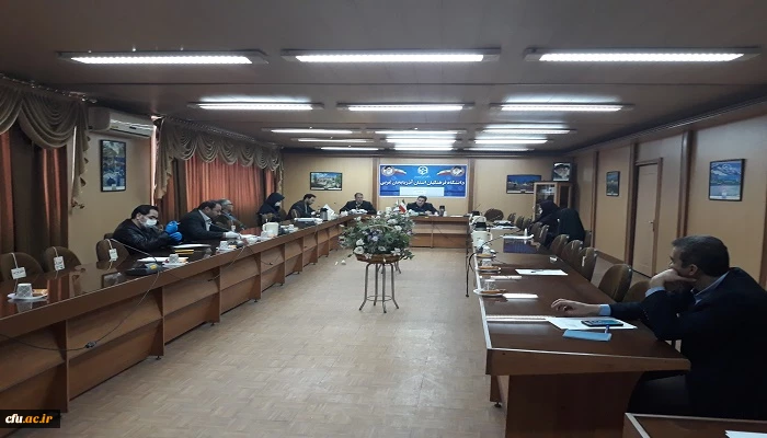 جلسه برنامه ریزی آموزشهای غیرحضوری در دانشگاه فرهنگیان استان آذربایجان غربی با حضور شورای آموزشی و مدیران گروههای آموزشی از پردیس ها و مراکز در پردیس شهید رجایی ارومیه برگزار شد 4