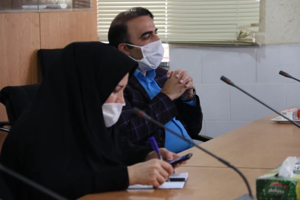 سومین جلسه تصمیم گیری در خصوص نحوه ادامه برگزاری کلاس های آموزشی دانشگاه فرهنگیان یزد به شیوه مجازی 3