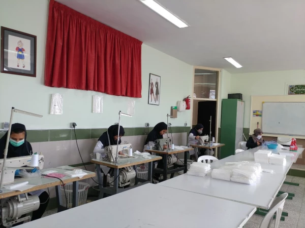 مشارکت دانشجویان دانشگاه فرهنگیان استان مرکزی در تولید ماسک طبی
 5