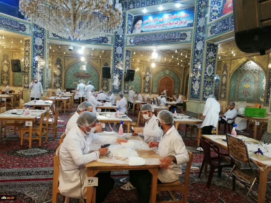 مشارکت دانشجویان دانشگاه فرهنگیان استان اصفهان در مقابله با ویروس کرونا 2