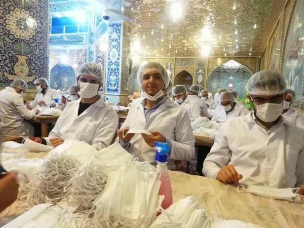 مشارکت دانشجویان دانشگاه فرهنگیان استان اصفهان در مقابله با ویروس کرونا 3