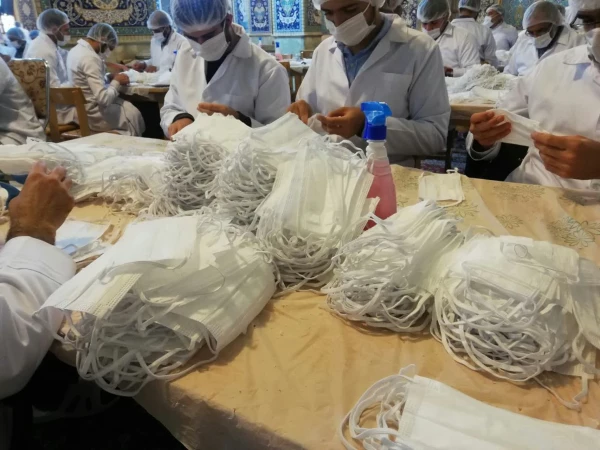 مشارکت دانشجویان دانشگاه فرهنگیان استان اصفهان در مقابله با ویروس کرونا 4