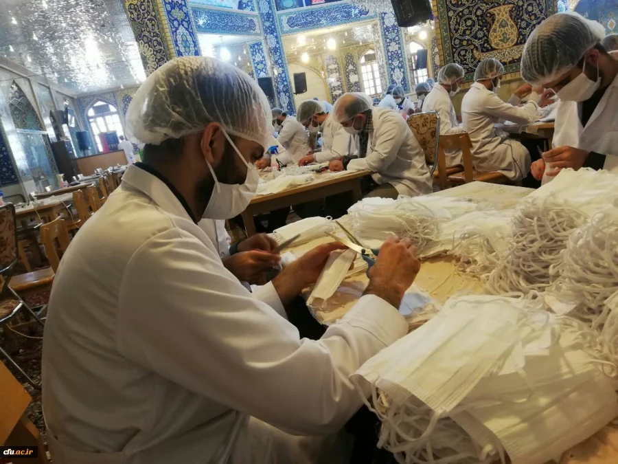 مشارکت دانشجویان دانشگاه فرهنگیان استان اصفهان در مقابله با ویروس کرونا 5