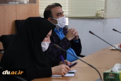 سومین جلسه تصمیم گیری در خصوص نحوه ادامه برگزاری کلاس های آموزشی دانشگاه فرهنگیان یزد به شیوه مجازی 3