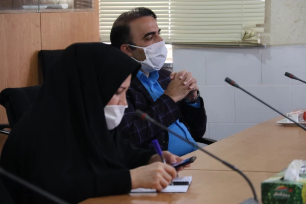 سومین جلسه تصمیم گیری در خصوص نحوه ادامه برگزاری کلاس های آموزشی دانشگاه فرهنگیان یزد به شیوه مجازی 3