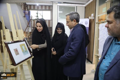 Caricature exhibition on the subject of 