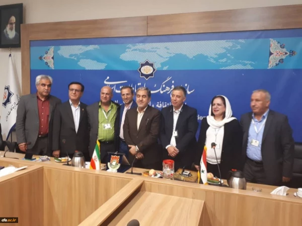 Exchanging ideas of the Syrian Education and Teacher Education Managers and Policymakers with the Research Deputy and the Director of the International scientific Cooperation Unit (ISCU) of The Farhangian University 2