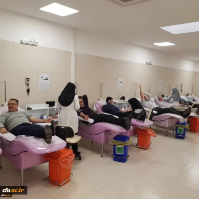 Blood donated by Central Organization colleagues to flood victims in Sistan and Baluchistan