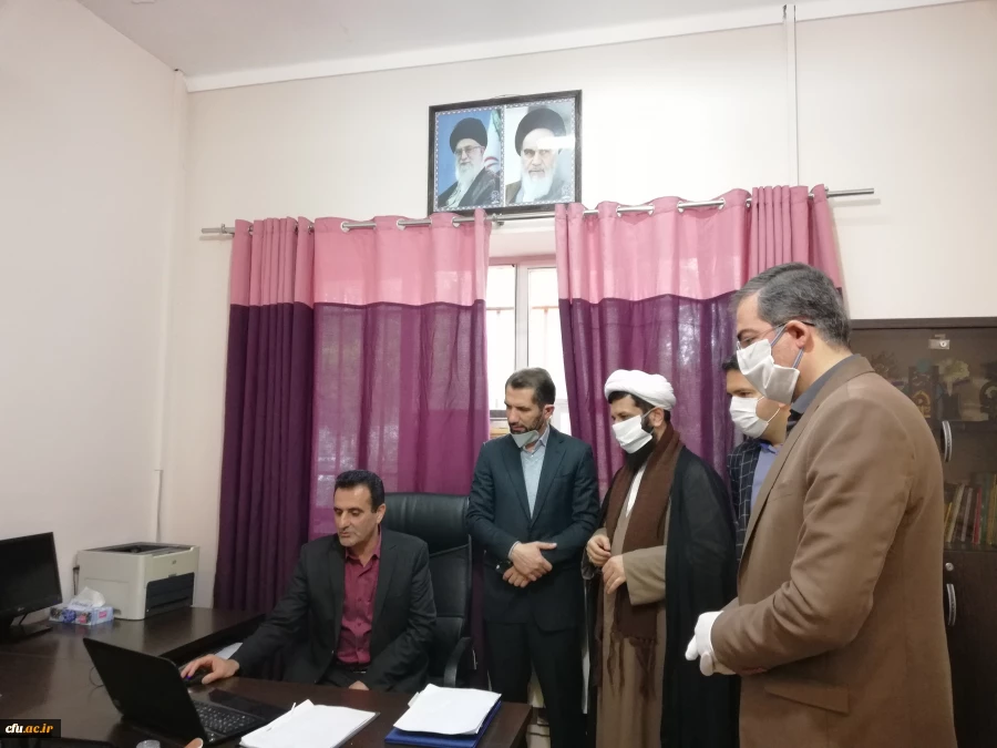 بازدید سرزده سرپرست دانشگاه فرهنگیان استان گلستان از محل برگزاری کلاس های مجازی پردیس امام خمینی(ره) گرگان
 2