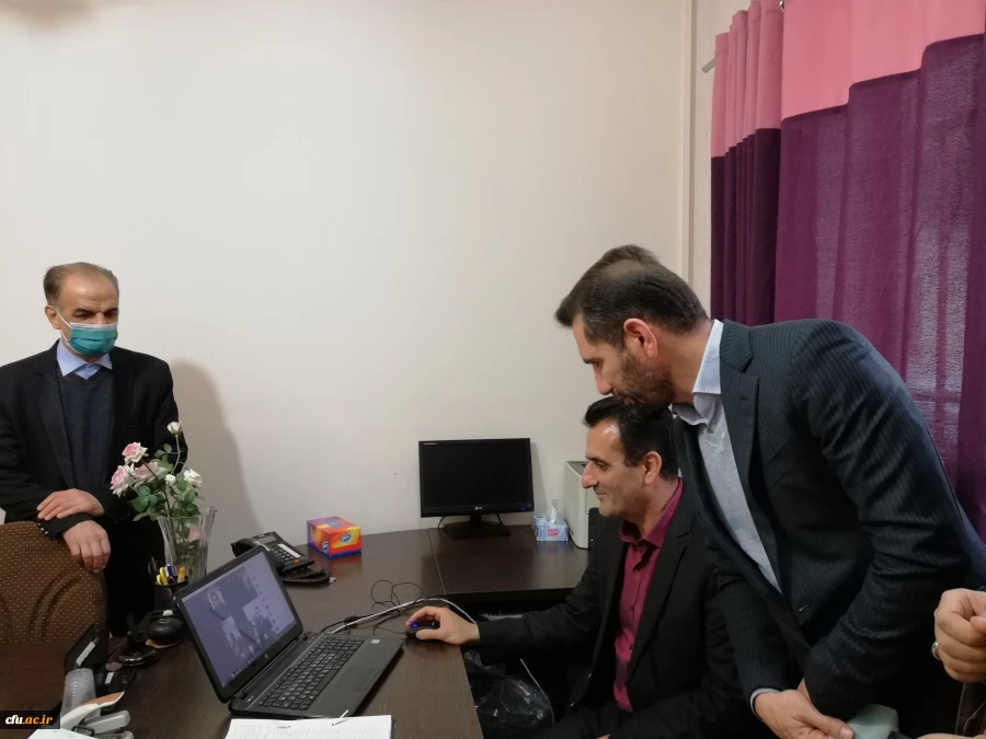 بازدید سرزده سرپرست دانشگاه فرهنگیان استان گلستان از محل برگزاری کلاس های مجازی پردیس امام خمینی(ره) گرگان
 2