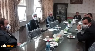 برگزاری جلسه تداوم آموزش با استفاده از ظرفیت های فضای مجازی و فناورانه دانشگاه فرهنگیان خراسان رضوی