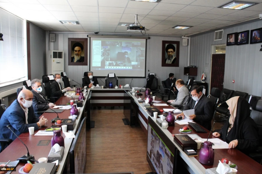 اولین جلسه مجازی هیات رئیسه دانشگاه فرهنگیان با مدیران استانی در سال 99 به روایت تصویر 2