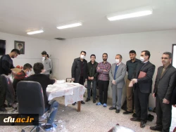 راه اندازی کارگاه تولید دستکش یکبار مصرف بهداشتی در پردیس شهید باهنر استان مرکزی
 2