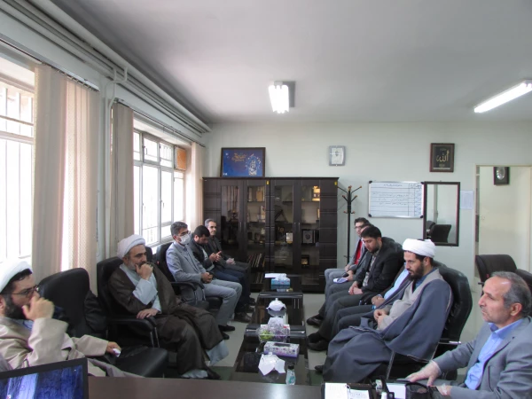 دیدار مسئول دفتر نهاد رهبری دانشگاه های استان مرکزی با سرپرست دانشگاه فرهنگیان استان
 2