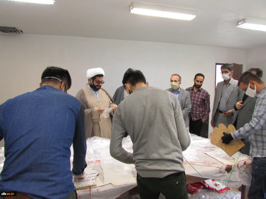 دیدار مسئول دفتر نهاد رهبری دانشگاه های استان مرکزی با سرپرست دانشگاه فرهنگیان استان
 5