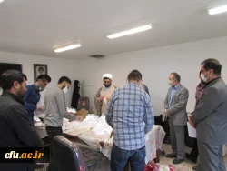 دیدار مسئول دفتر نهاد رهبری دانشگاه های استان مرکزی با سرپرست دانشگاه فرهنگیان استان
 7