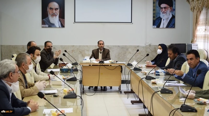 دومین جلسه تصمیم گیری در خصوص نحوه ادامه برگزاری کلاس های آموزشی دانشگاه فرهنگیان کرمانشاه به شیوه مجازی 2