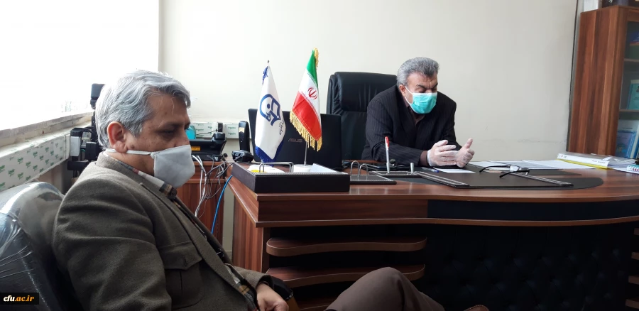 شورای آموزشی پردیس شهیدرجایی قزوین جهت بررسی نحوه ادامه وتقویت محتوای آموزشی درفضای مجازی برای آموزش دانشجویان تشکیل جلسه داد. 3