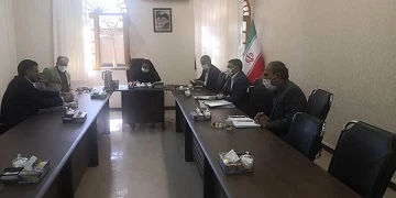 برگزاری جلسه مدیردانشگاه فرهنگیان استان سیستان وبلوچستان با معاون توسعه مدیریت ومنابع استانداری