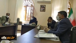برگزاری جلسه مدیردانشگاه فرهنگیان استان سیستان وبلوچستان با معاون توسعه مدیریت ومنابع استانداری