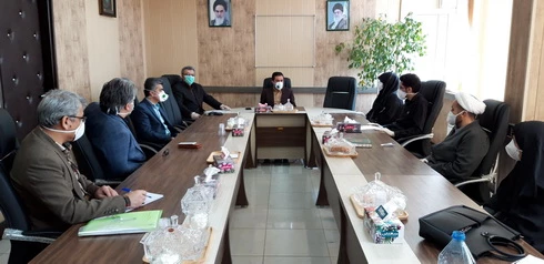 نخستین نشست اعضای هیئت علمی وگروه های آموزشی دانشگاه فرهنگیان استان قزوین درسال جدید باحضور مدیر امور پردیس های استان برگزارشد 5