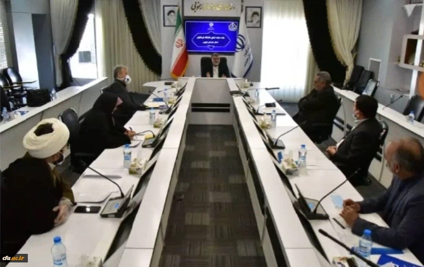 سومین جلسه کمیته استانی هیات امنا دانشگاه فرهنگیان خراسان جنوبی باحضور استاندار برگزارشد. 4