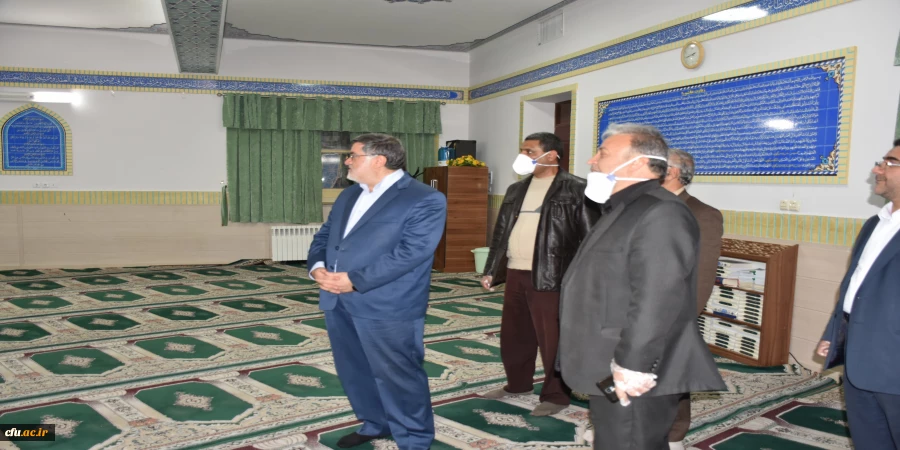 بازدید استاندار و معاون منابع انسانی از سراهای دانشجویی(خوابگاه های)دانشگاه فرهنگیان استان 2