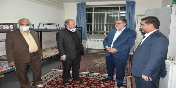 بازدید استاندار و معاون منابع انسانی از سراهای دانشجویی(خوابگاه های)دانشگاه فرهنگیان استان 3