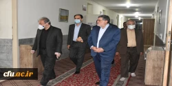 بازدید استاندار و معاون منابع انسانی از سراهای دانشجویی(خوابگاه های)دانشگاه فرهنگیان استان 4