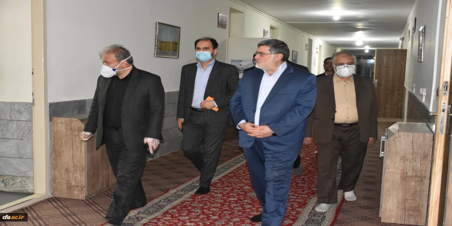 بازدید استاندار و معاون منابع انسانی از سراهای دانشجویی(خوابگاه های)دانشگاه فرهنگیان استان 4