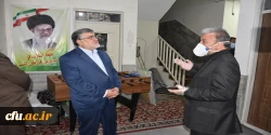 بازدید استاندار و معاون منابع انسانی از سراهای دانشجویی(خوابگاه های)دانشگاه فرهنگیان استان 5