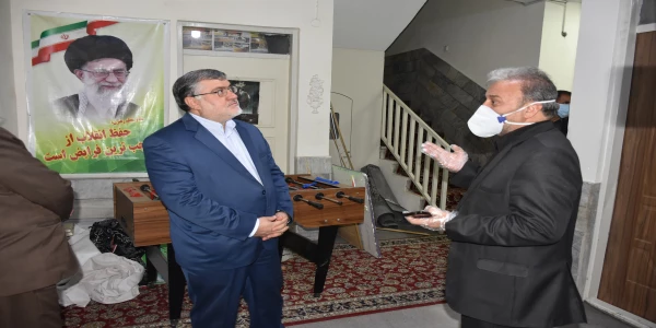 بازدید استاندار و معاون منابع انسانی از سراهای دانشجویی(خوابگاه های)دانشگاه فرهنگیان استان 5