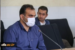 چهارمین جلسه شورای آموزشی دانشگاه فرهنگیان یزد ویژه دوران بیماری کرونا 3