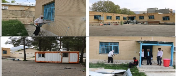 آغاز عملیات تخریب سرای دانشجویی فرسوده دانشگاه فرهنگیان استان کهگیلویه و بویراحمد 2