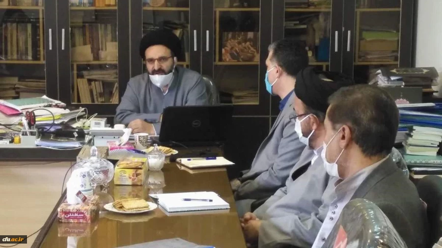 اولین نشست مجازی سال جدید مسئول نهاد سازمان مرکزی دانشگاه فرهنگیان با مسئولان، مدیران اجرایی و مسئولان واحد خواهران دفاتر نهاد و مدیران گروه/ بخش های معارف اسلامی پردیس ها و مراکز تابعه دانشگاه 2