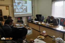 اولین نشست مجازی سال جدید مسئول نهاد سازمان مرکزی دانشگاه فرهنگیان با مسئولان، مدیران اجرایی و مسئولان واحد خواهران دفاتر نهاد و مدیران گروه/ بخش های معارف اسلامی پردیس ها و مراکز تابعه دانشگاه 3