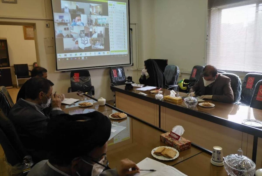 اولین نشست مجازی سال جدید مسئول نهاد سازمان مرکزی دانشگاه فرهنگیان با مسئولان، مدیران اجرایی و مسئولان واحد خواهران دفاتر نهاد و مدیران گروه/ بخش های معارف اسلامی پردیس ها و مراکز تابعه دانشگاه 3