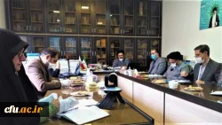 اولین نشست مجازی سال جدید مسئول نهاد سازمان مرکزی دانشگاه فرهنگیان با مسئولان، مدیران اجرایی و مسئولان واحد خواهران دفاتر نهاد و مدیران گروه/ بخش های معارف اسلامی پردیس ها و مراکز تابعه دانشگاه 4