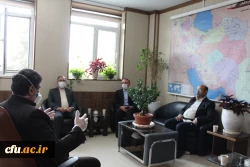 دیدار رئیس دانشگاه فرهنگیان با نمایندگان مردم خراسان شمالی در مجلس شورای اسلامی 2