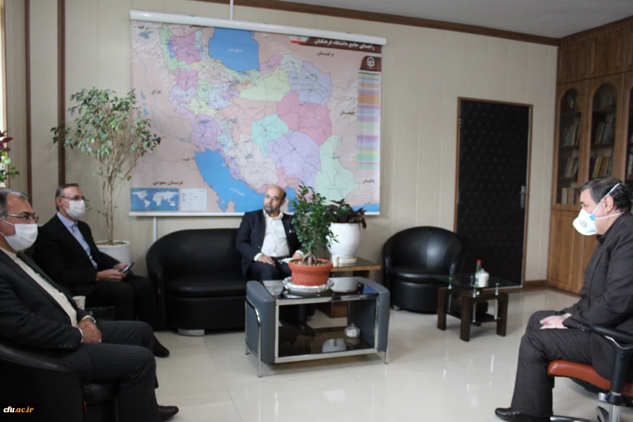 دیدار رئیس دانشگاه فرهنگیان با نمایندگان مردم خراسان شمالی در مجلس شورای اسلامی 3