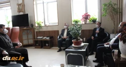 دیدار رئیس دانشگاه فرهنگیان با نمایندگان مردم خراسان شمالی در مجلس شورای اسلامی 5