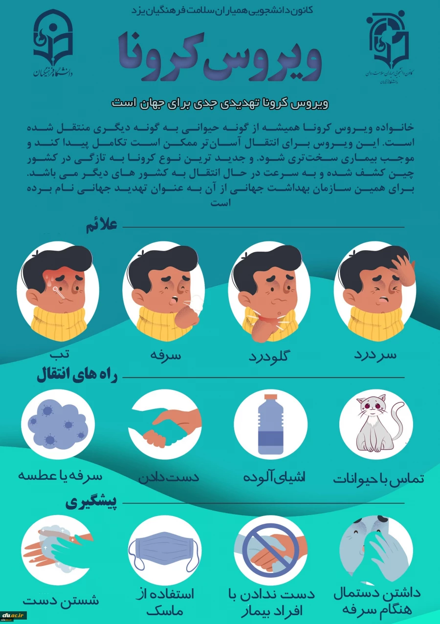 پوستر کرونا ویروس2