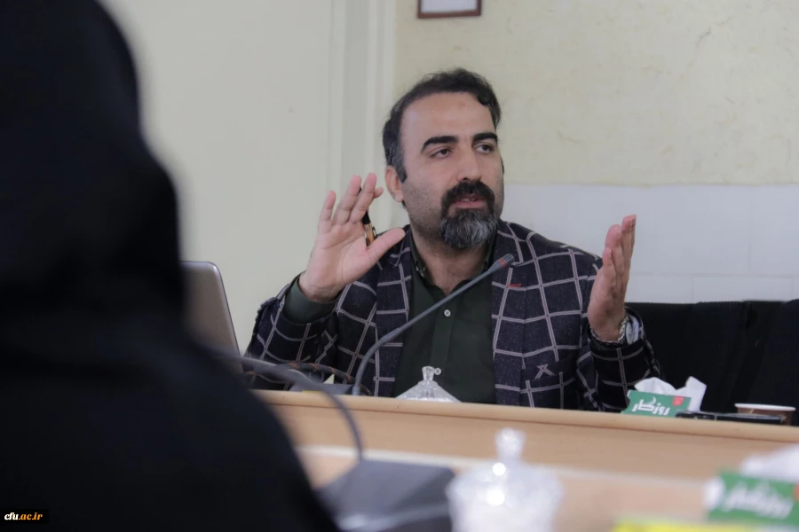 پنجمین جلسه شورای آموزشی دانشگاه فرهنگیان یزد ویژه دوران کرونا 4