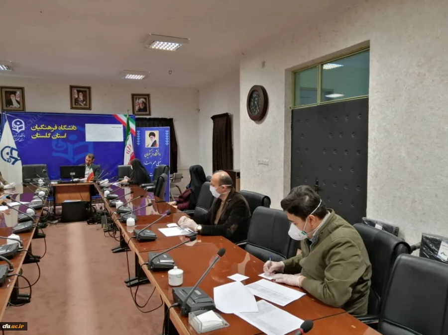 بیستمین جلسه شورای پژوهشی دانشگاه فرهنگیان استان گلستان برگزار شد 3