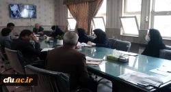 برگزاری هشتمین جلسه شورای پژوهشی دانشگاه فرهنگیان استان خراسان رضوی 2